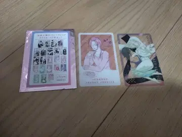 후지와라 코코아전 굿즈 요호 x 보쿠 SS 클리어 카드 미니 색지