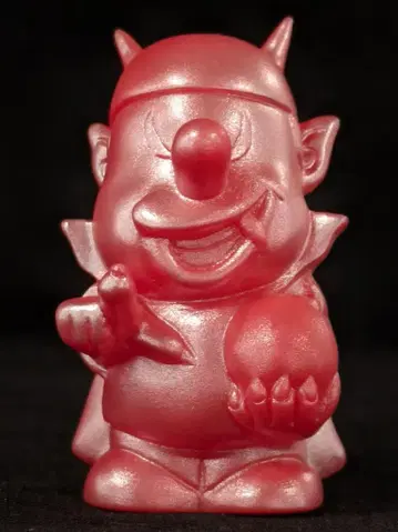 TWIM DEVIL BOMBER 손가락 인형 빨간색 성형