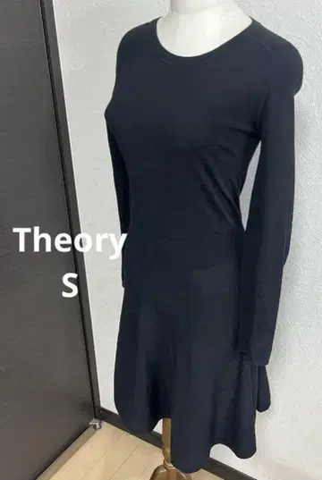 Theory 띠어리 블랙 A라인 원피스 S 사이즈
