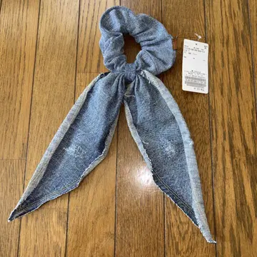 spick&span 데님 스크런치 택 포함 새상품