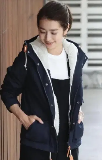 B&Y UNITED ARROWS 보아 마운틴 후드티
