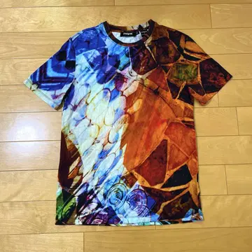 Desigual 데시구알 니나가와 미카 콜라보 티셔츠 XS