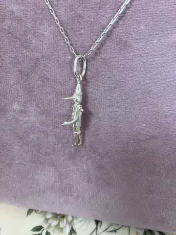 피노키오 실버 목걸이