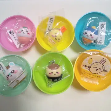 쿠라스시 치이카와 피규어 5종 컴프 토끼 캔뱃지