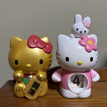 키티 개운 저금통 달력