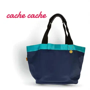 카슈카슈 cache cache 토트백 네이비 / 여성용