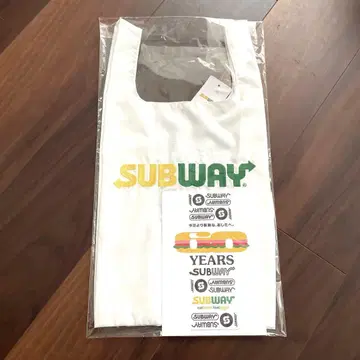 SUBWAY 썸머 백 택 포함 미사용 새상품 빔즈 디자인