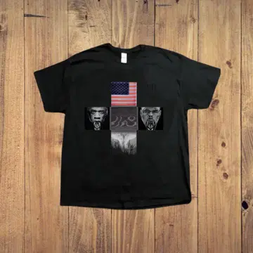 Jay-Z & Kanye West 프린트 티셔츠 3XL 사이즈
