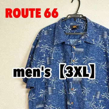 A447 [ ROUTE66 ] 반팔 셔츠 [ 3XL ]