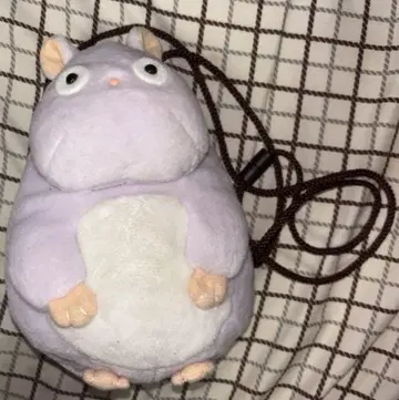 하마 모양 봉제 인형 소품함