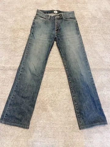 Calvin Klein Jeans 스트레이트 데님 블루