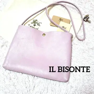 IL BISONTE 핑크 크로스바디 사코슈 숄더백 백