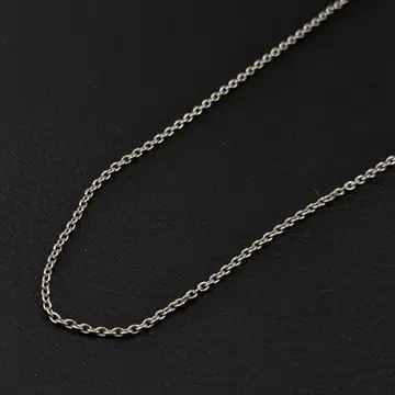 빈티지 실버 925 케이블 체인 목걸이 3.5g