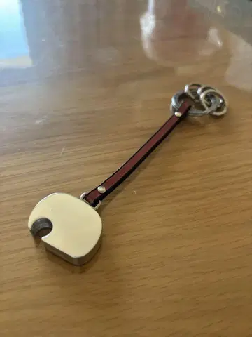 [미사용 새상품] Georg Jensen 키링 실버