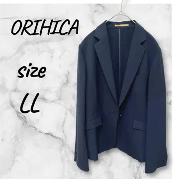 ORIHICA 워셔블 자켓 블레이저 겉옷 (네이비, LL)