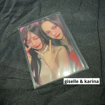 aespa 지젤 카리나 도쿄 돔 한정