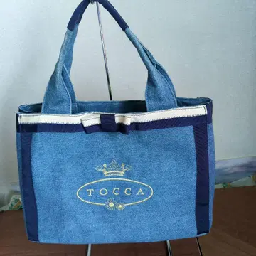 TOCCA 데님 블루 토트백