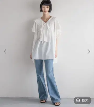 로리즈팜 프릴 튜닉