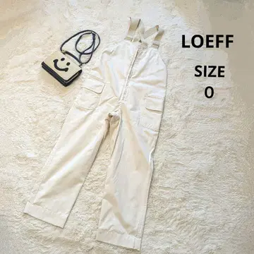 새상품급 LOEFF 로에프 화이트 살로펫 사이즈 0