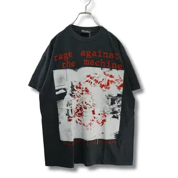 Rage Against The Machine 티셔츠 블랙 NA340