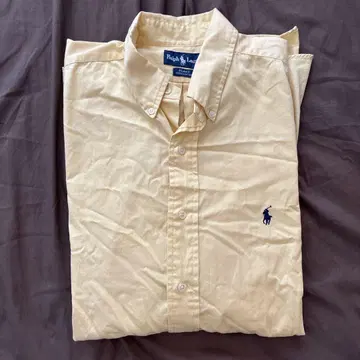 Ralph Lauren Blake L 사이즈 긴팔 셔츠 옐로우 컬러