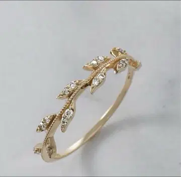 agete 아가트 월계수 로렐 리프 반지