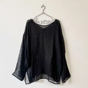 Spick&Span 메쉬 린넨 루즈 풀오버