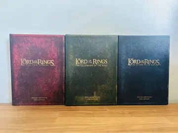 새상품급 로드 오브 더 링 특별판 DVD 3 작품 세트 전권