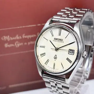 작동 배터리 새상품 SEIKO 세이코 KING QUARTZ 킹 쿼츠