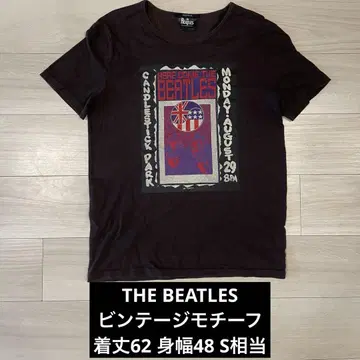 비틀즈 THE BEATLES 빈티지 모티브 티셔츠