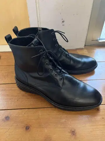 ECCO 에코 ST.1 HYBRID 플레인 토 사이드 지퍼 부츠