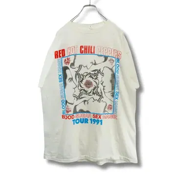 RED HOT CHILI PEPPERS 셔츠 91년 투어 NA345