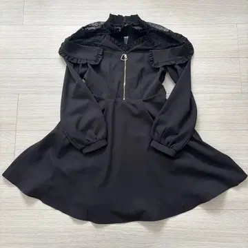 ROJITA 블랙 원피스 레이스