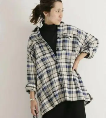 FRAMeWORK 롱 CPO 셔츠