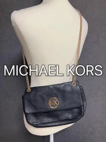 MICHAEL KORS 마이클코어스 체인 숄더백 블랙