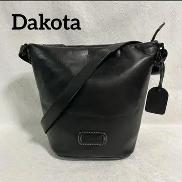 Dakota 다코타 카파레인 발수 가죽 숄더백 천연 가죽 블랙