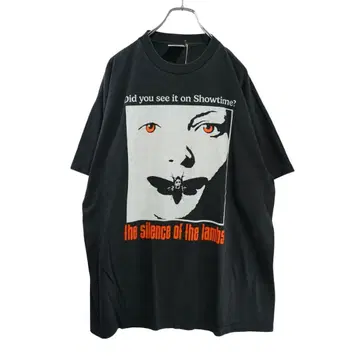 양들의 침묵 티셔츠 블랙 XL NA350