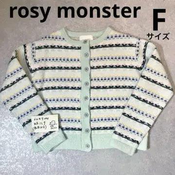 rosy monster, 페어아일 가디건, F 사이즈
