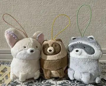복슬꼬리 마스코트 전3종 세트