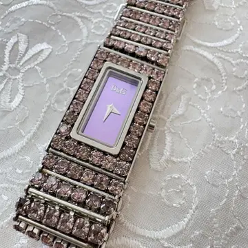 D&G 돌체 앤 가바나 JACLYN 크리스탈 여성용 손목시계