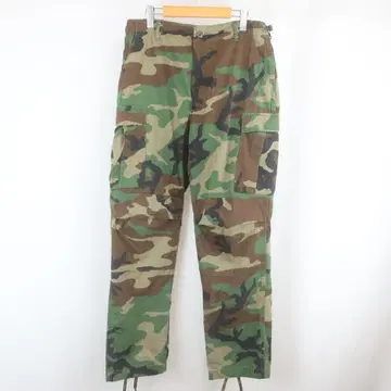 80년대 VINTAGE US ARMY 우드랜드 카모플라쥬 카고 팬츠