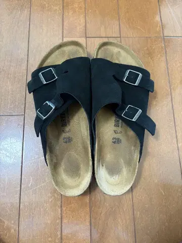 Birkenstock 취리히 블랙 샌들 EU 43