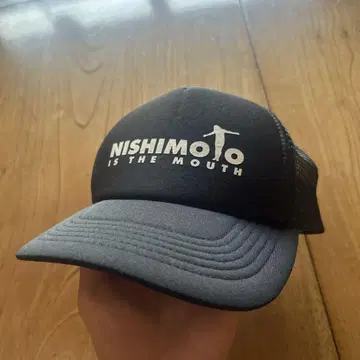 NISHIMOTO IS THE MOUTH 메쉬 캡 모자 블랙