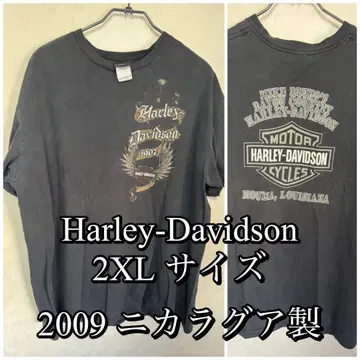 할리데이비슨 티셔츠 tee 니카라과 2009년 2XL BLK