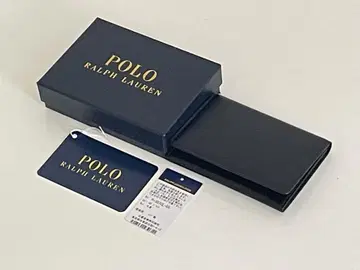 Polo Ralph Lauren 블랙 가죽 명함 지갑 랄프 로렌 새상품