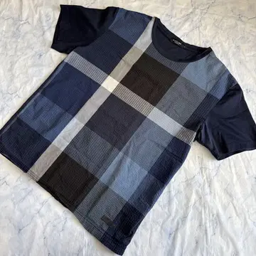 BLACK LABEL CRESTBRIDGE 체크 무늬 T셔츠 M