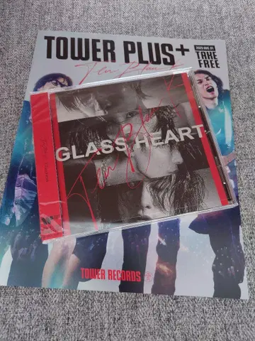 TENBLANK GLASS HEART CD 프리 페이퍼 포함