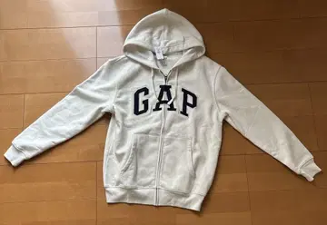 GAP 풀 집업 후드티 XS 크림