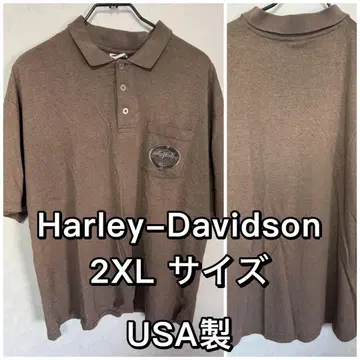할리데이비슨 Harley-Davidson 피케 셔츠 2XL USA