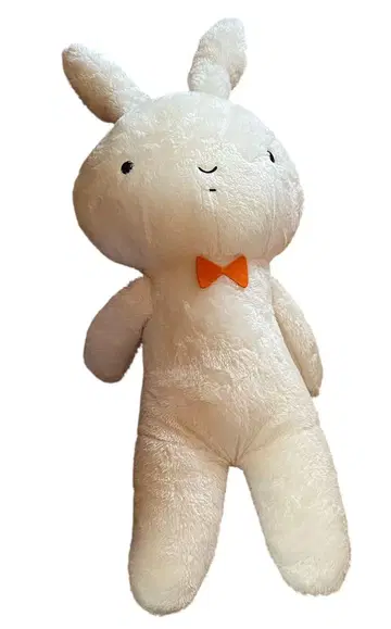 새상품 미사용 짱구는 못말려 엄청 보들보들 유리 토끼